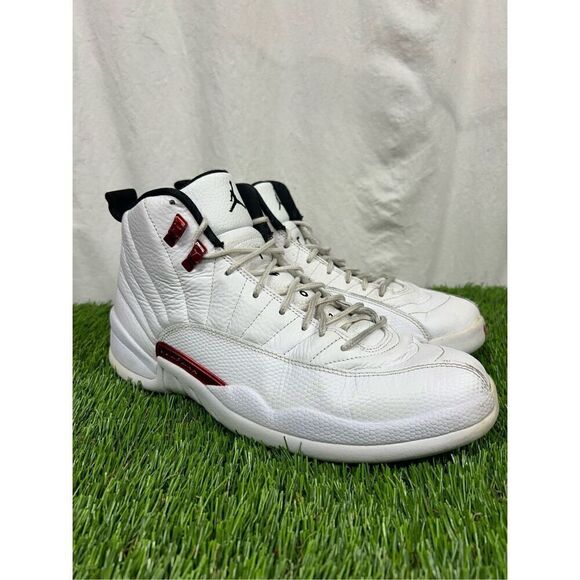Air Jordan 12 Retro Twist Size‎ 12 Pre-Owned СТ8013-106 White Red Black